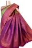 Exquisite Grand Wedding Zari Brocade Kanjeevaram Silk Saree
